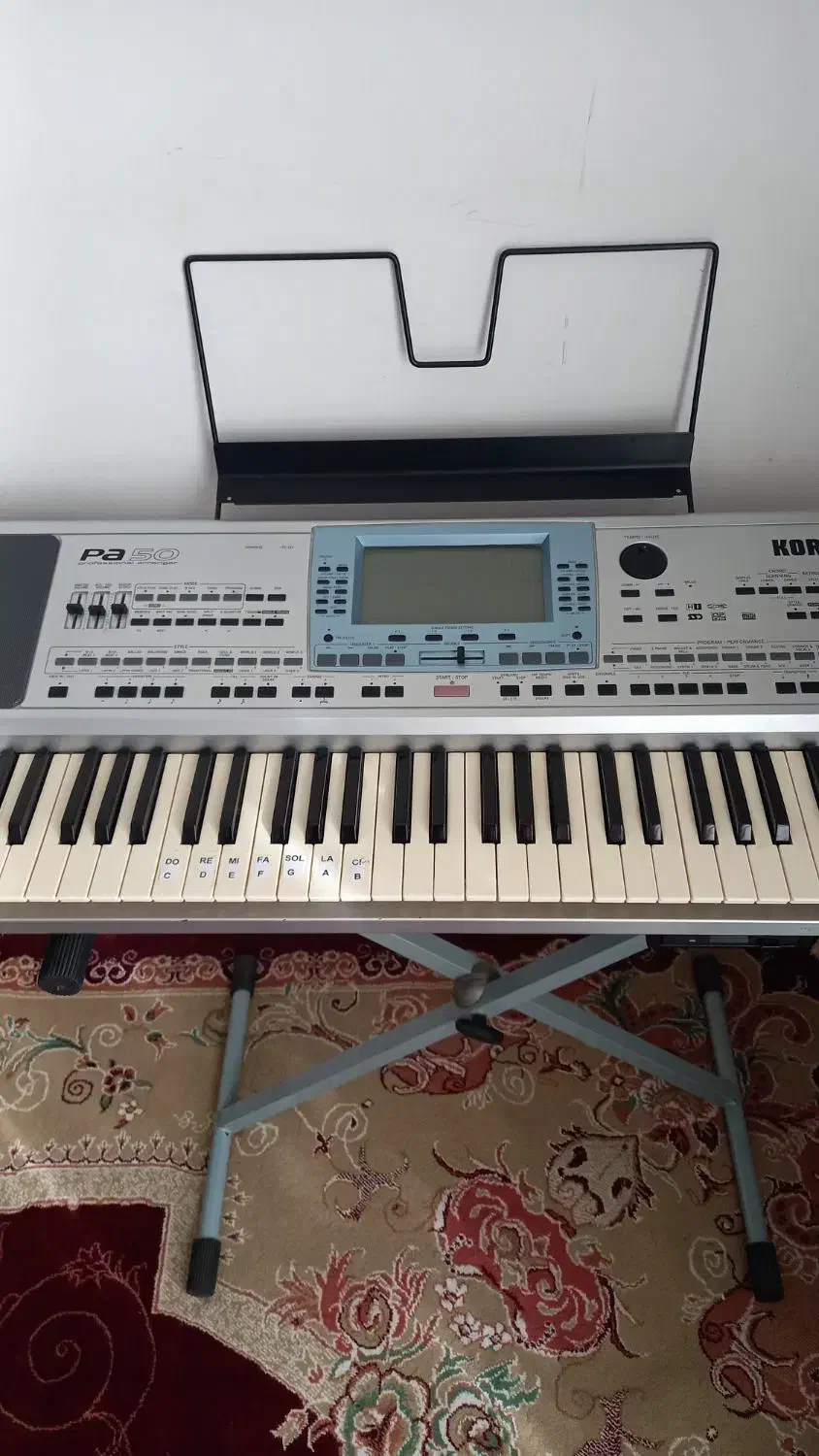 ارگ korg pa 50|پیانو، کیبورد، آکاردئون|خلخال, |دیوار
