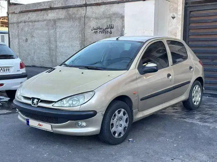 ۲۰۶ مدل ۱۳۸۳|خودرو سواری و وانت|کرج, کوی گلها|دیوار