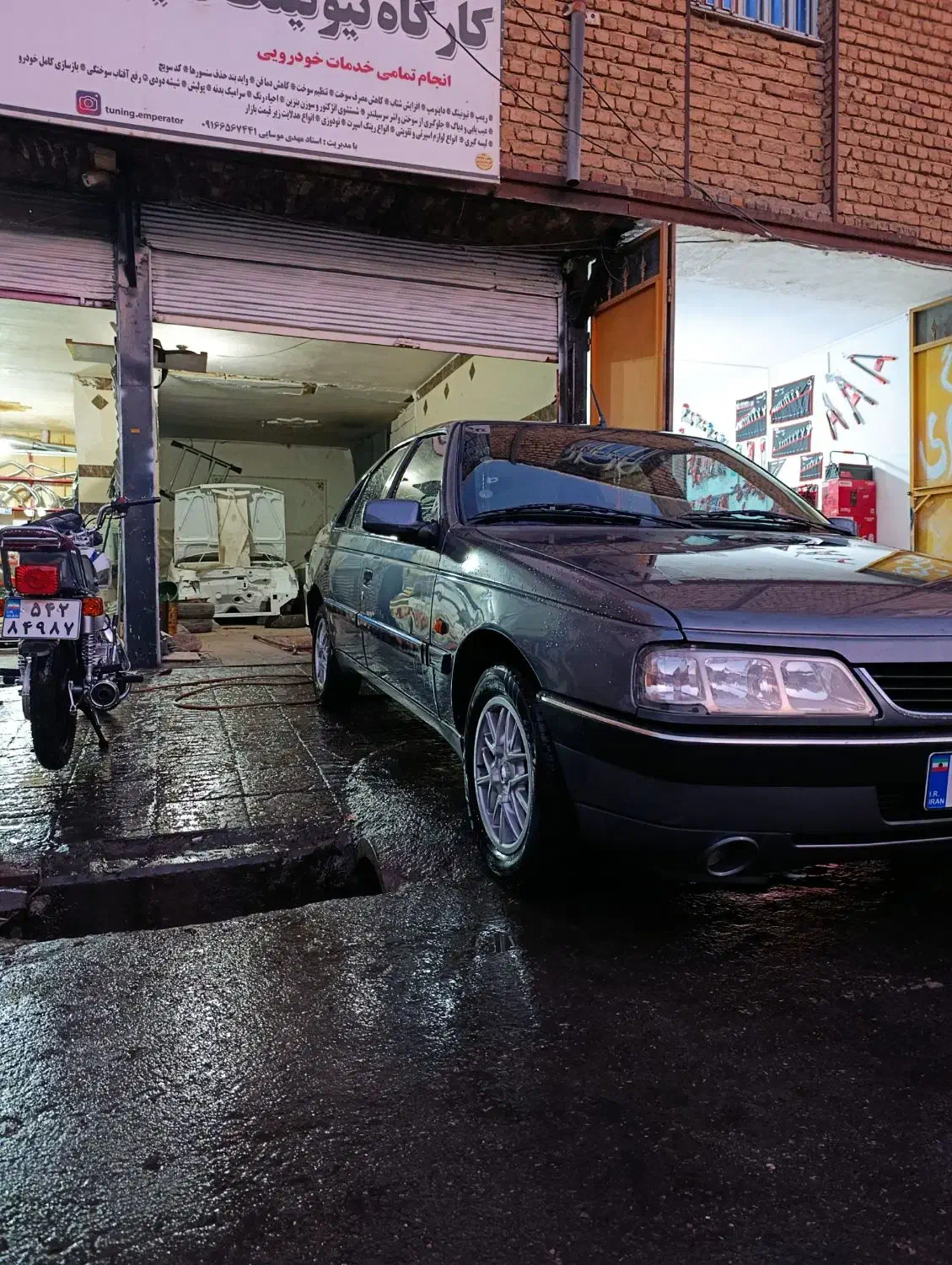 405اس ال ایکس موتور tu5|خودرو سواری و وانت|کوهدشت, |دیوار