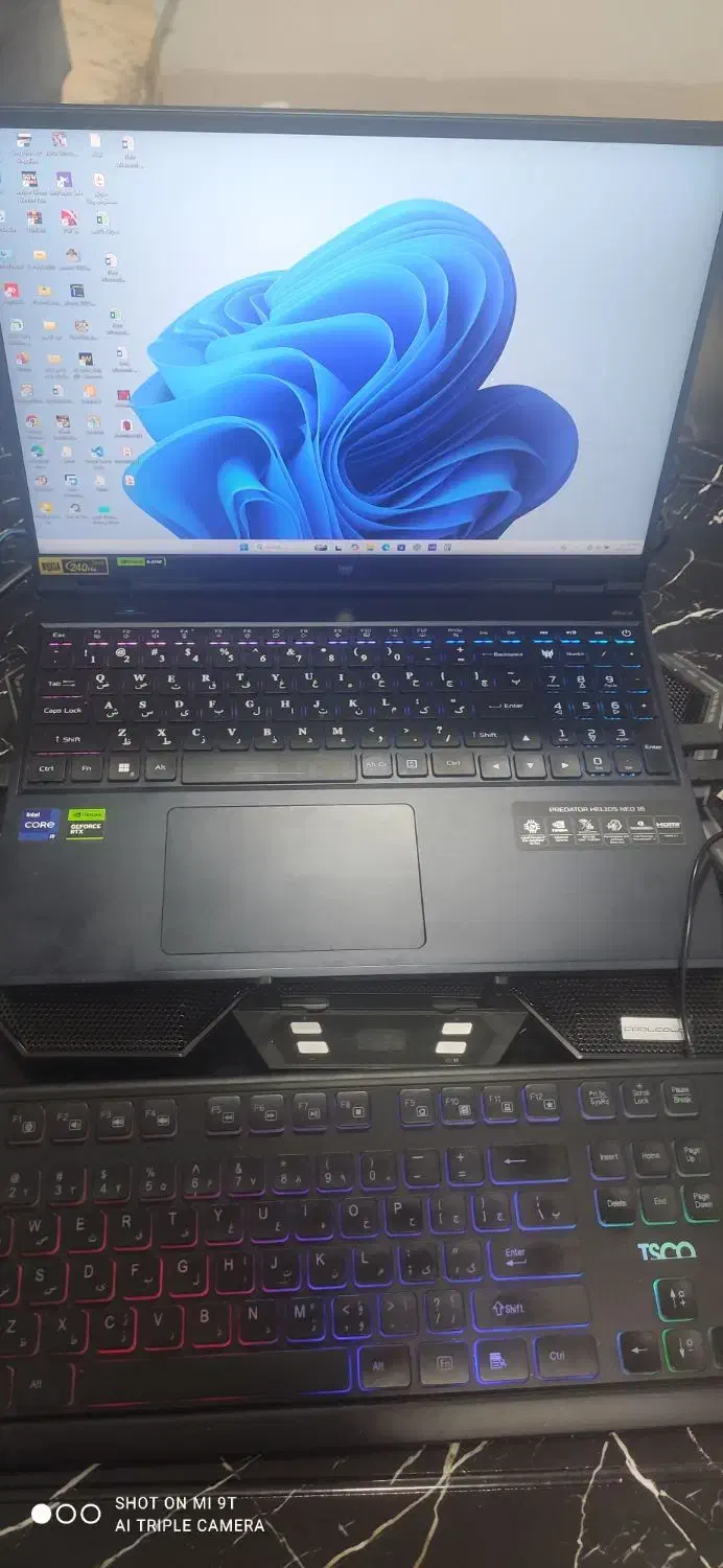 لپتاپ قدرتمند برای گیمینگ و طراحی وب و ...|رایانه همراه|اهواز, کیانپارس |دیوار