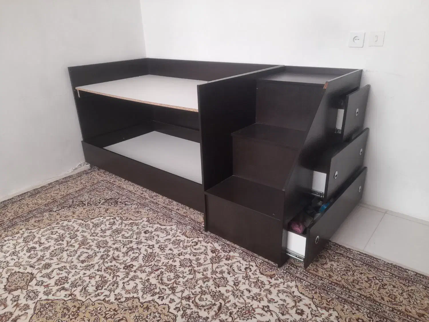 تخت خواب دو طبقه|تخت و سرویس خواب|محمدیه-قزوین, |دیوار