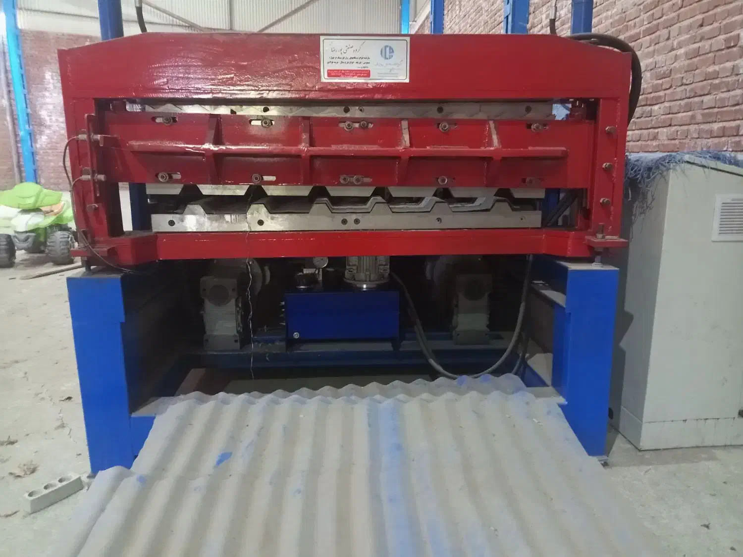 دستگاه شیروانی زن 2طبقه همراه رول گیر تمام اتومات|ماشینآلات صنعتی|بناب, |دیوار