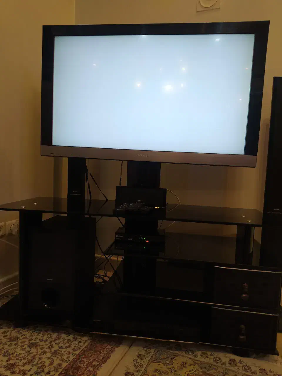 تلویزیون(ال سی دی lcd)و سینمای خانگی سونی(پک کامل)|سیستم صوتی خانگی|تهران, ستارخان|دیوار