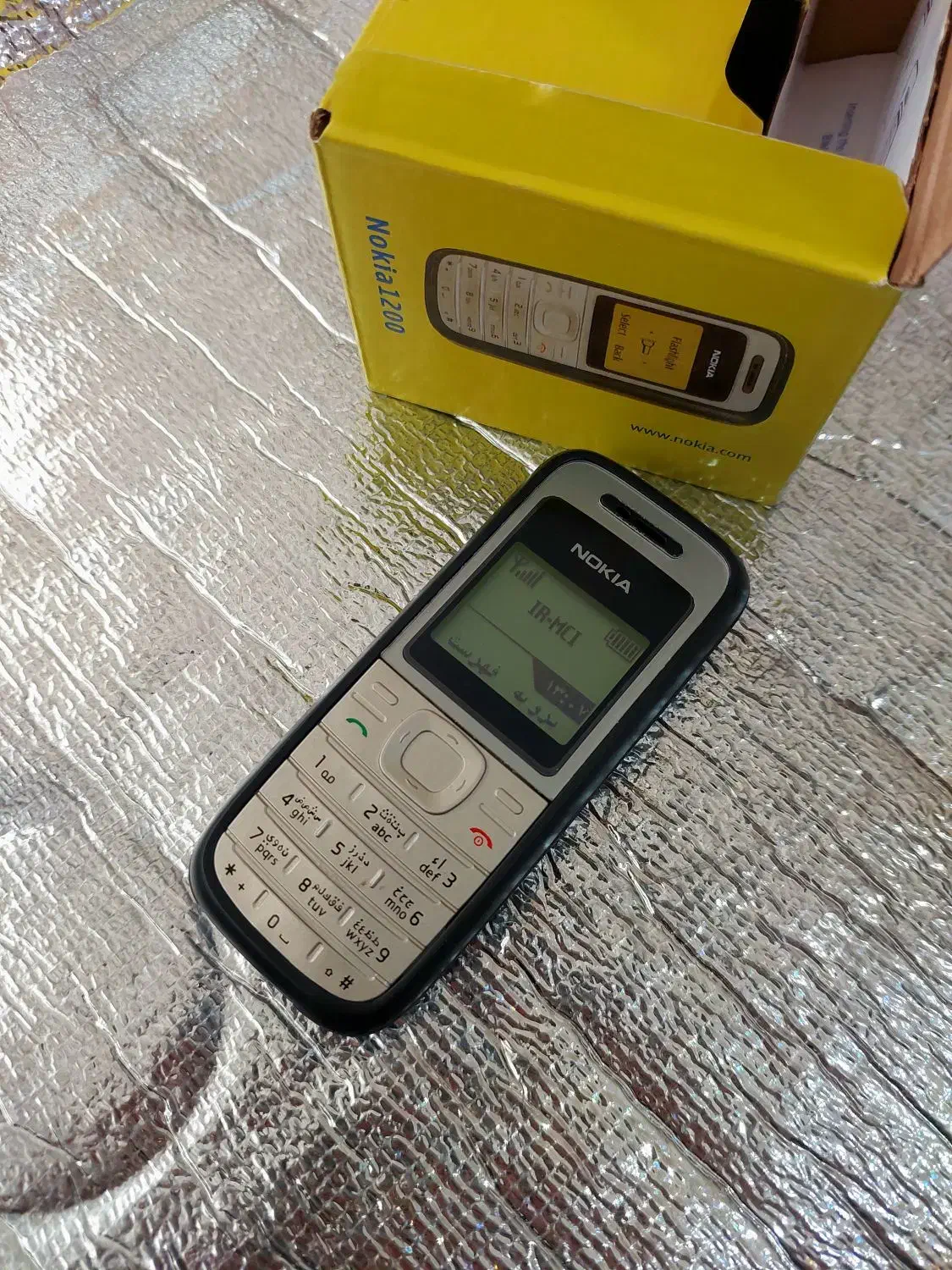 nokia 1200 اصلی|موبایل|جوانرود, |دیوار