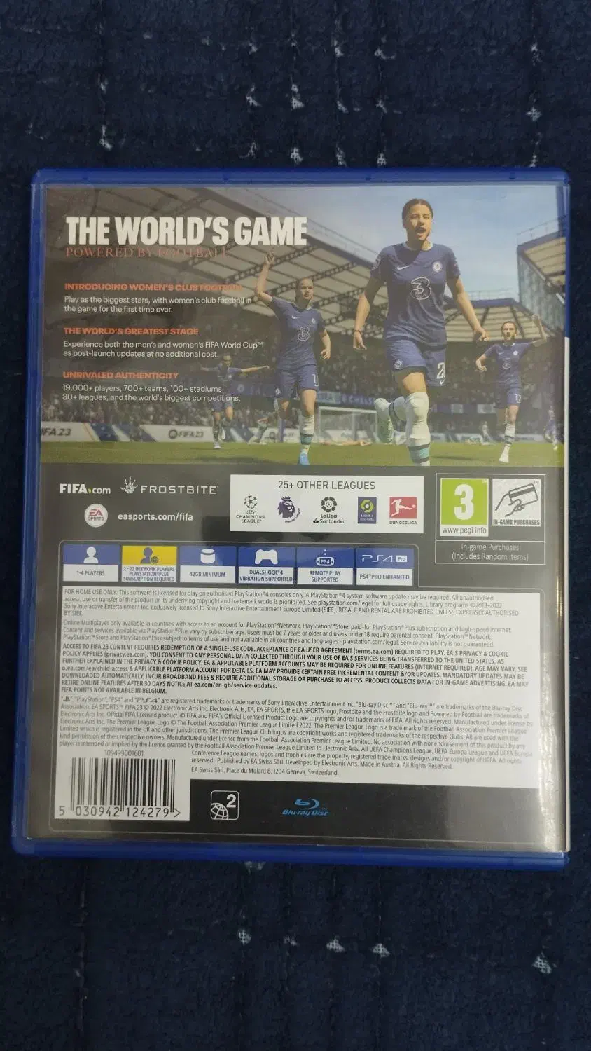 دیسک فیفا ۲۳ کلکسیونی برای ps5وps4 قیمت توافقی|کنسول، بازی ویدئویی و آنلاین|تهران, استاد معین|دیوار