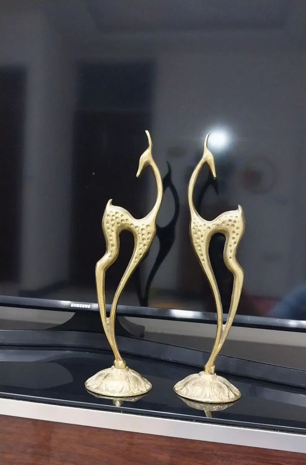 غزال برنجی|کلکسیون اشیاء عتیقه|ملارد, |دیوار