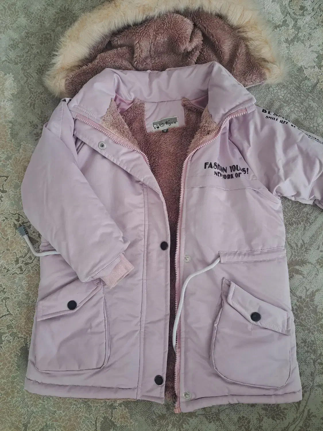 کاپشن دخترانه|کفش و لباس بچه|تبریز, |دیوار