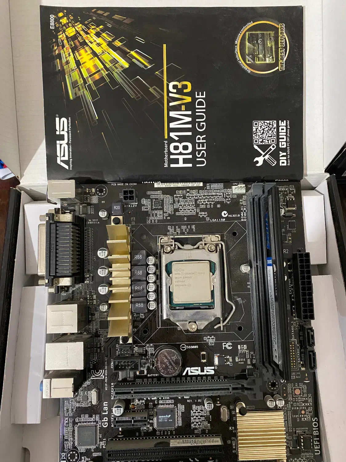 مادربرد ایسوس+رم+پردازنده|قطعات و لوازم جانبی رایانه|پردیس, فاز ۶|دیوار