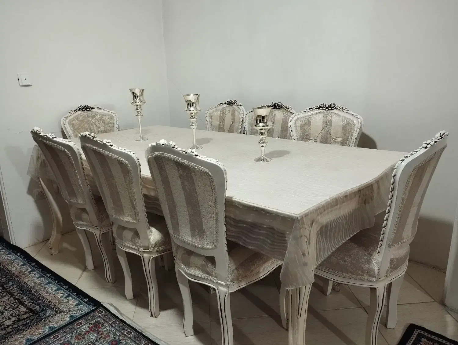 میز صندلی|مبلمان خانگی و میز عسلی|چهارباغ, |دیوار