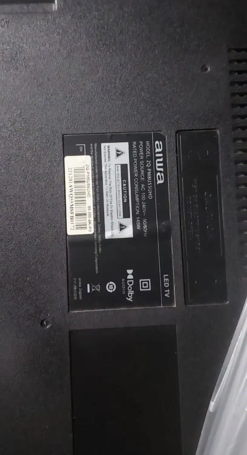 تلویزیون آیوا۵۵اینچ|تلویزیون و پروژکتور|قم, شهرک فاطمیه|دیوار