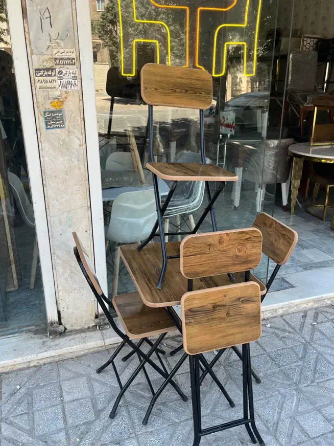 میز ناهارخوری تاشو نهارخوری 2 و 4 HLP4|میز و صندلی غذاخوری|کرمانشاه, |دیوار