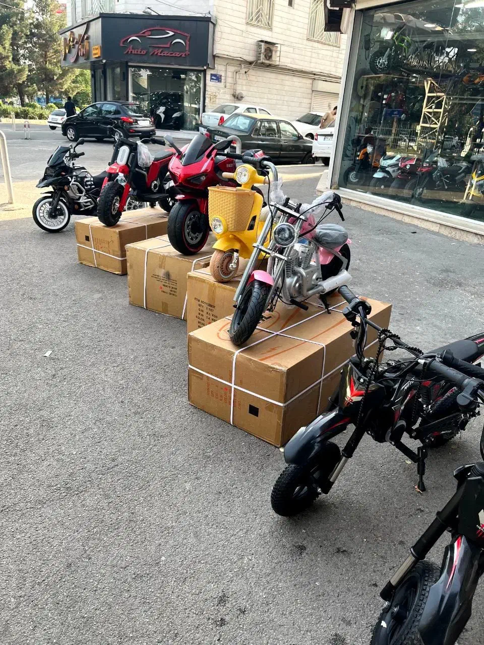 موتور مینی کراس فروش اقساطی بدون پیش قسط تاکستان|موتورسیکلت|تاکستان, |دیوار