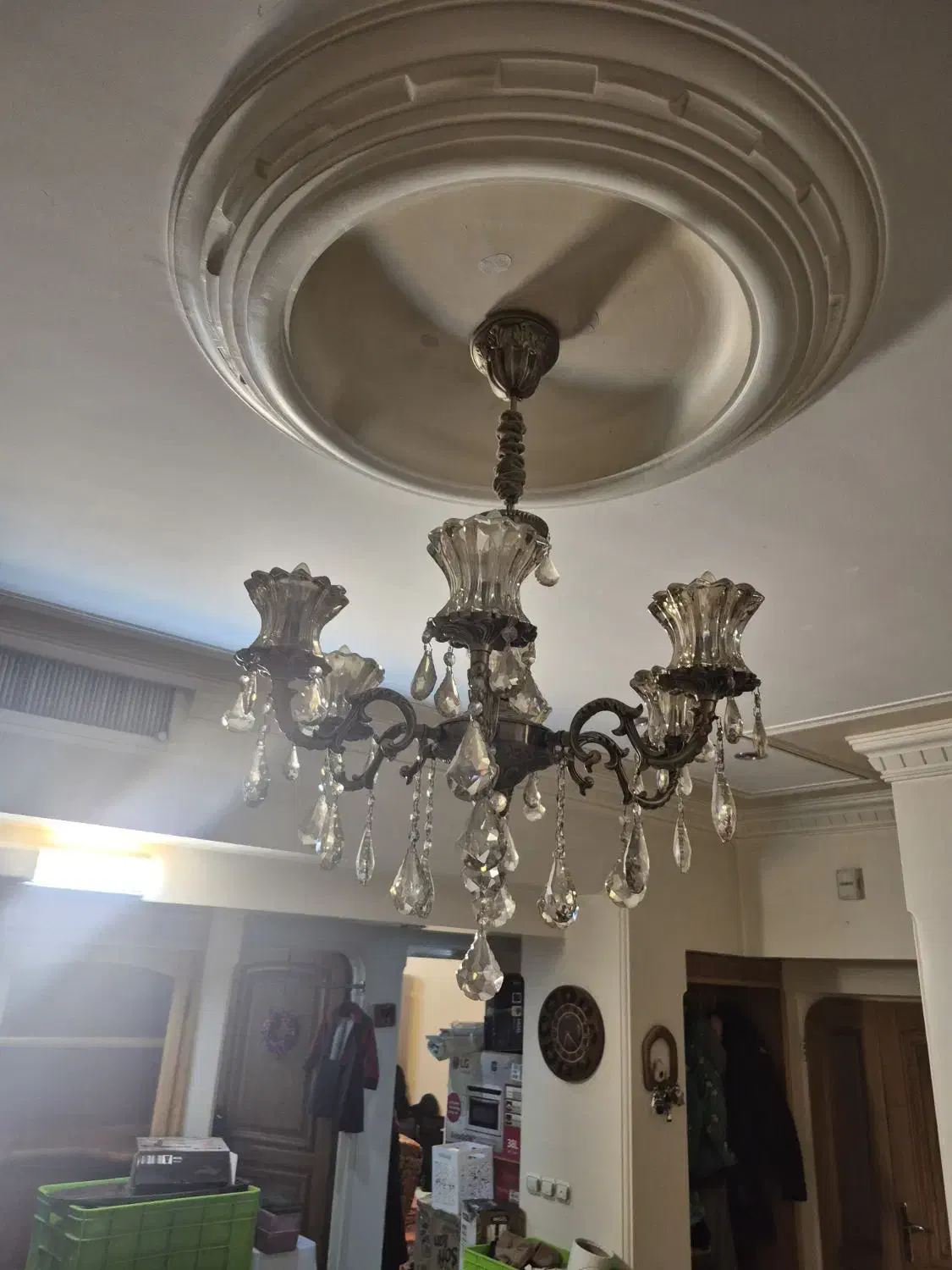 لوستر ۶ شاخه|لوستر و چراغ آویز|اصفهان, خرم|دیوار