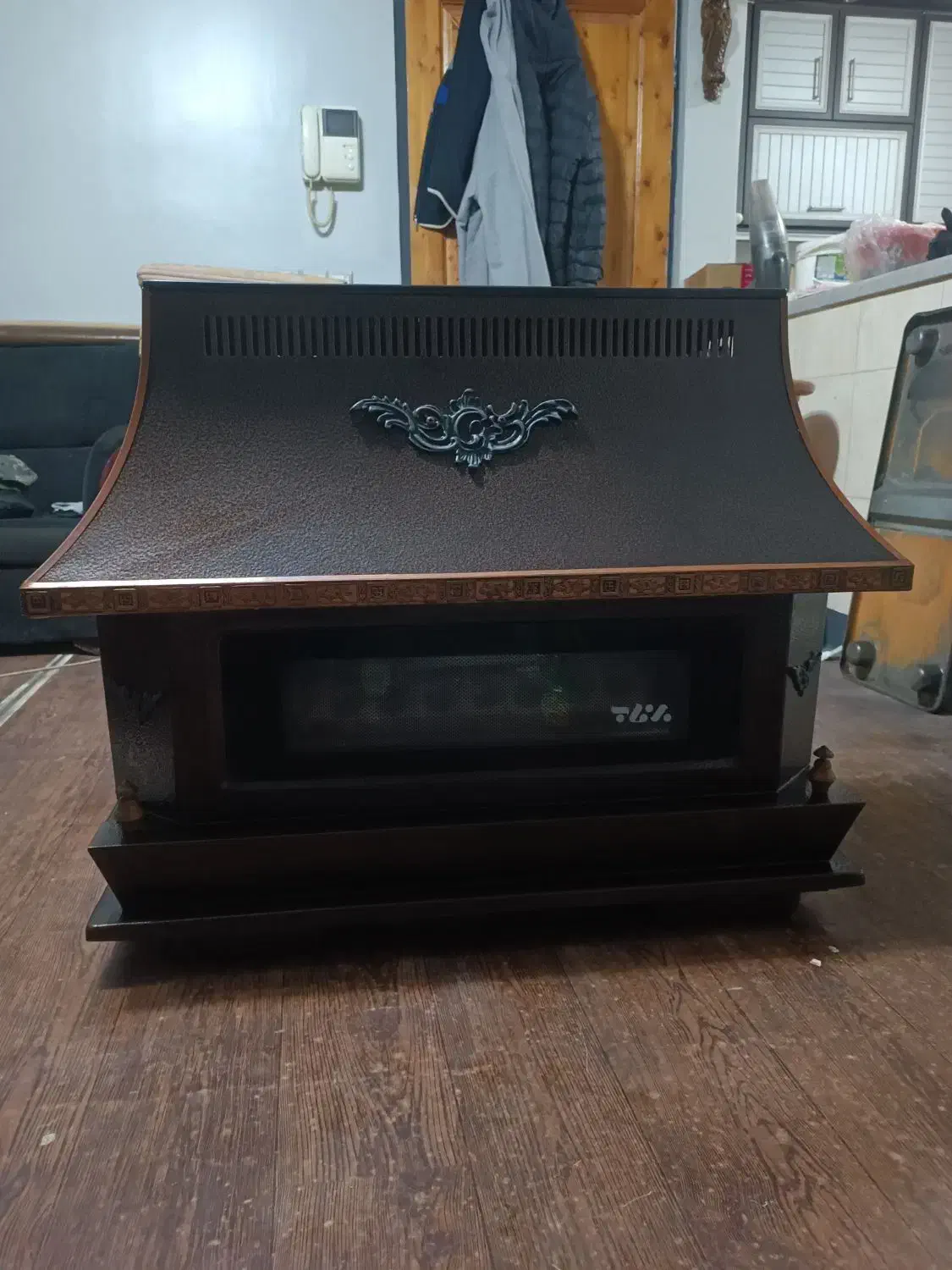 بخاری شومینه ای دور مس|بخاری، هیتر، شومینه|تهران, دژکام|دیوار