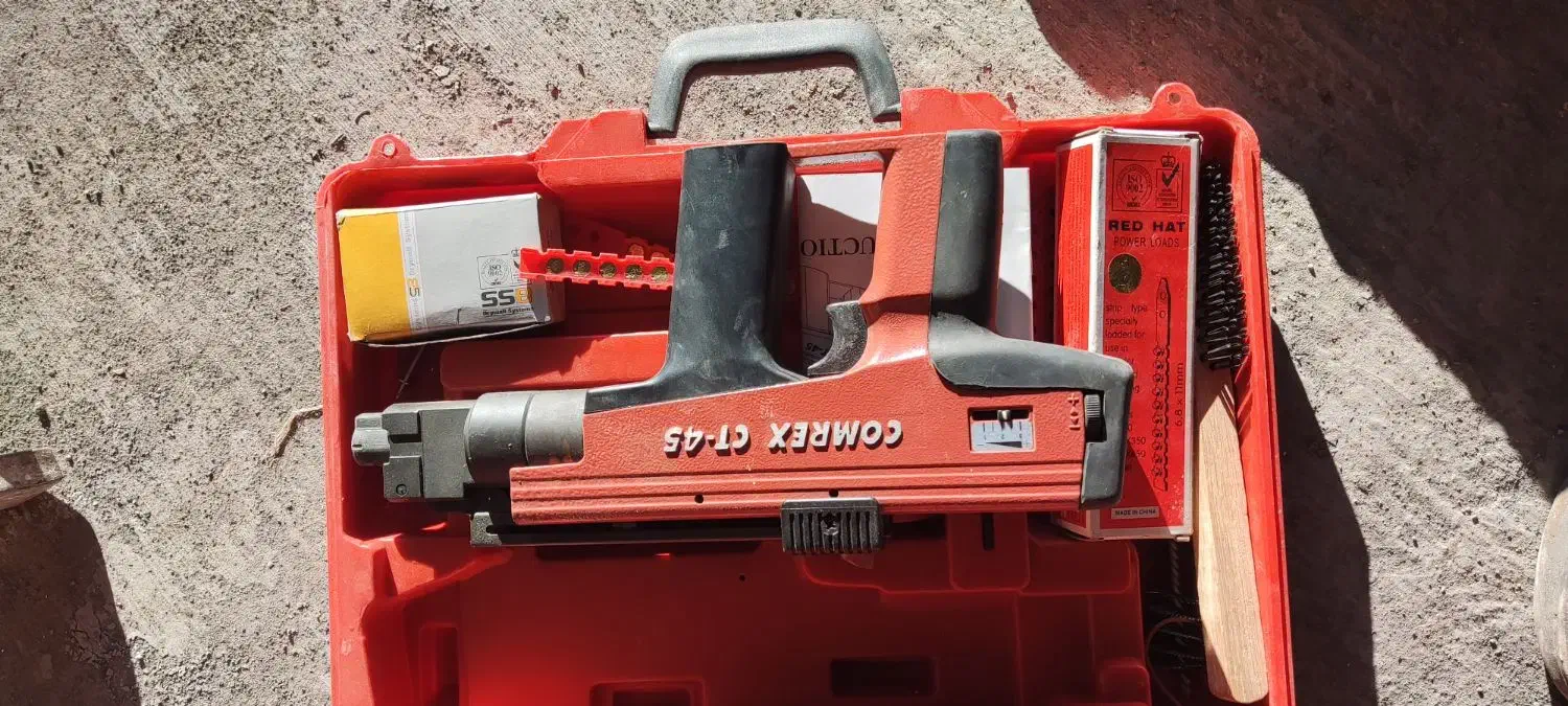 تفنگ میخکوب|ابزارآلات|قیدار, |دیوار