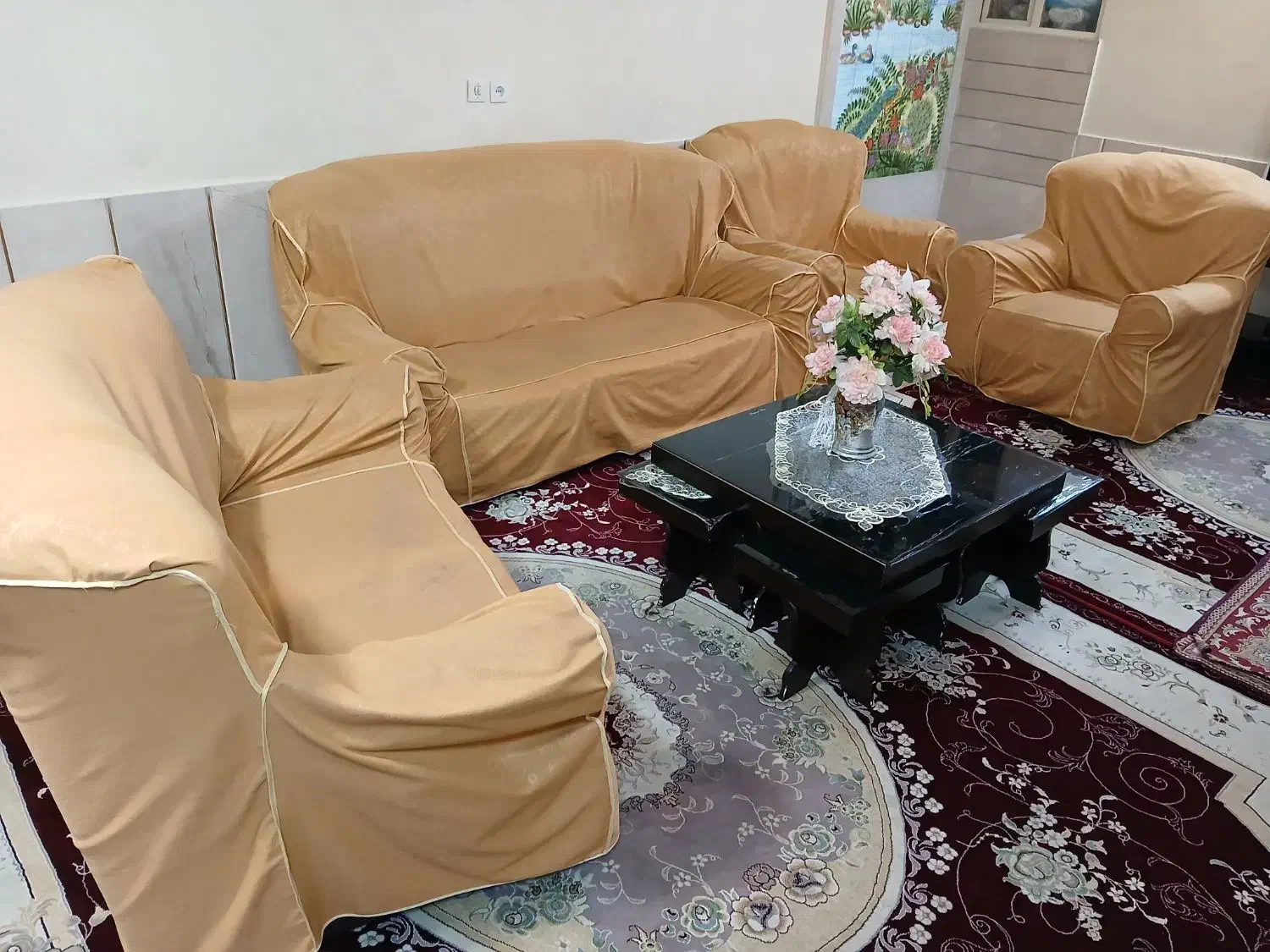 مبل راحتی|مبلمان خانگی و میز عسلی|اصفهان, شیخ طوسی|دیوار