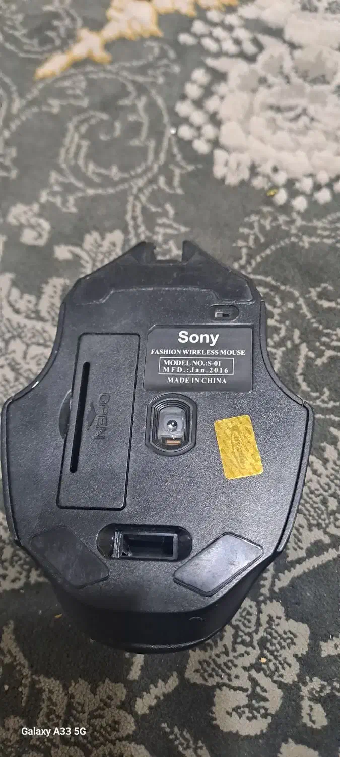 موس بی سیم سونی|قطعات و لوازم جانبی رایانه|کرج, شاهین‌ویلا|دیوار