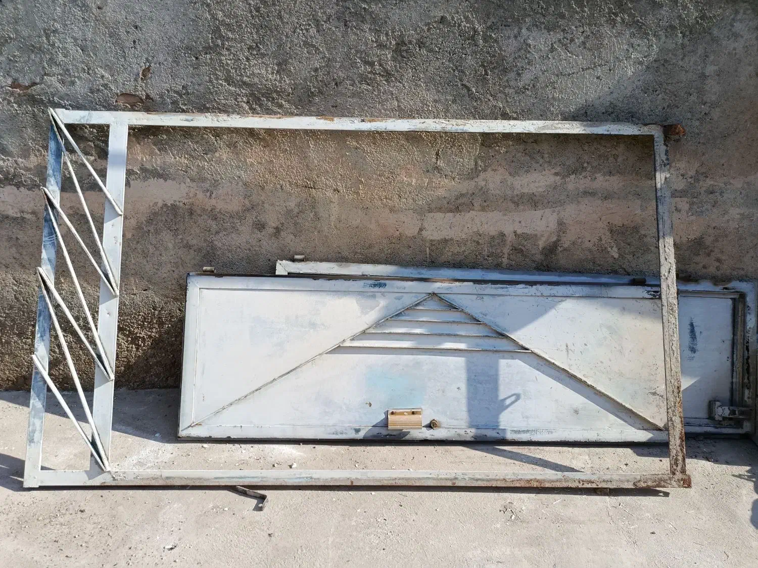 درب حیاط سنگین|مصالح و تجهیزات ساختمان|شوط, |دیوار