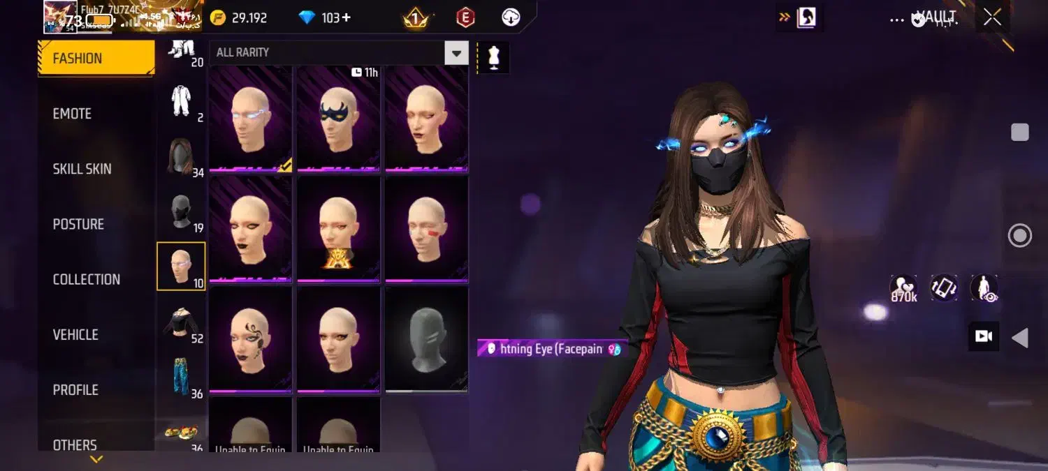 فروش اکانت فری فایر|کنسول، بازی ویدئویی و آنلاین|نی‌ریز, |دیوار