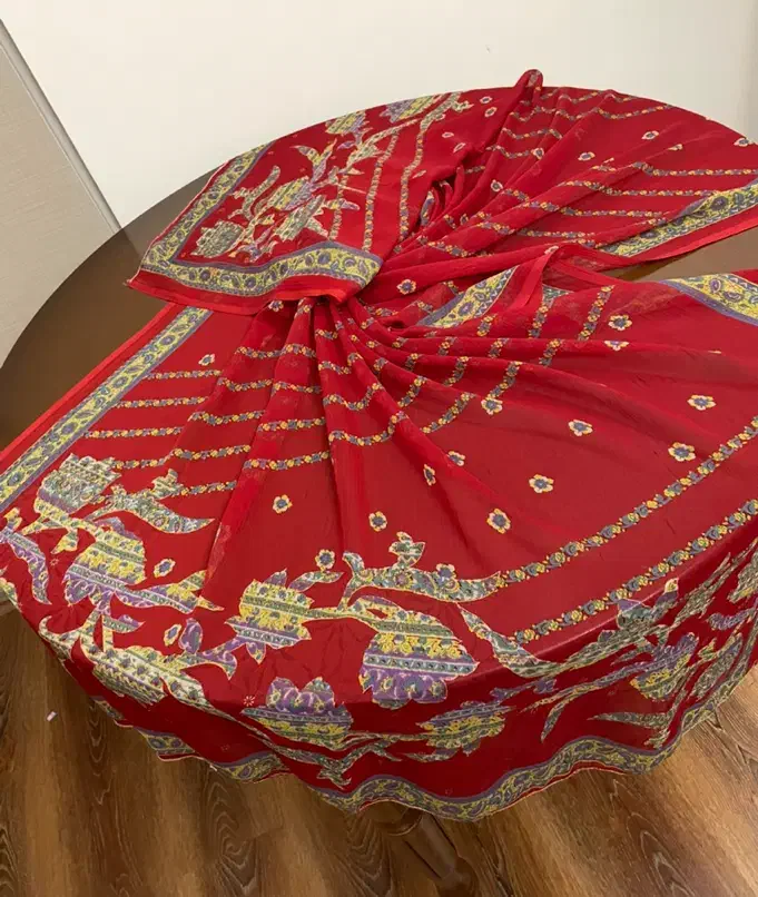 رانر شیک حریر مناسب شب یلدا|پرده، رانر، رومیزی|تبریز, |دیوار