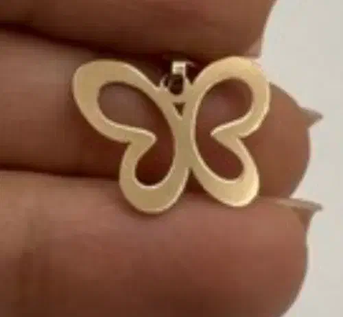 پلاک جذاب پروانه 4میلیون طلا|جواهرات|قم, زینبیه|دیوار