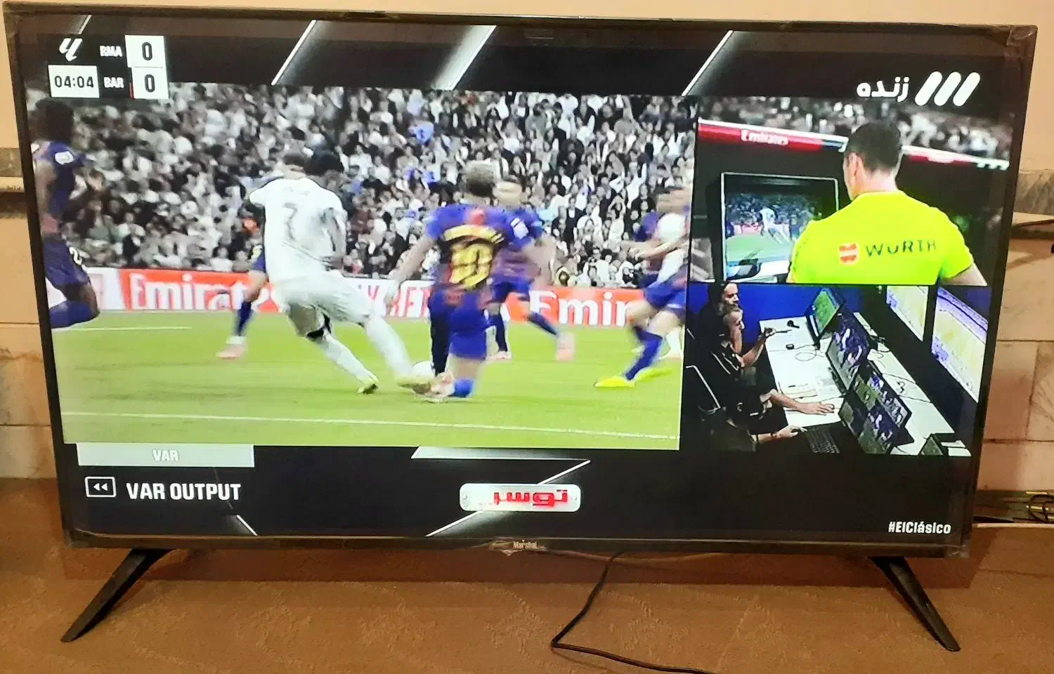 تلویزیون ۵۰ اینچ 4k مارشال|تلویزیون و پروژکتور|اردبیل, |دیوار