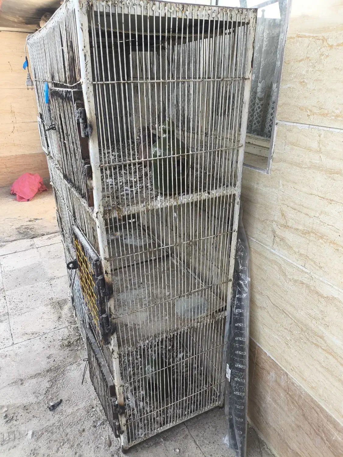 قفس جفتی پرنده|لوازم جانبی حیوانات|الوند, |دیوار