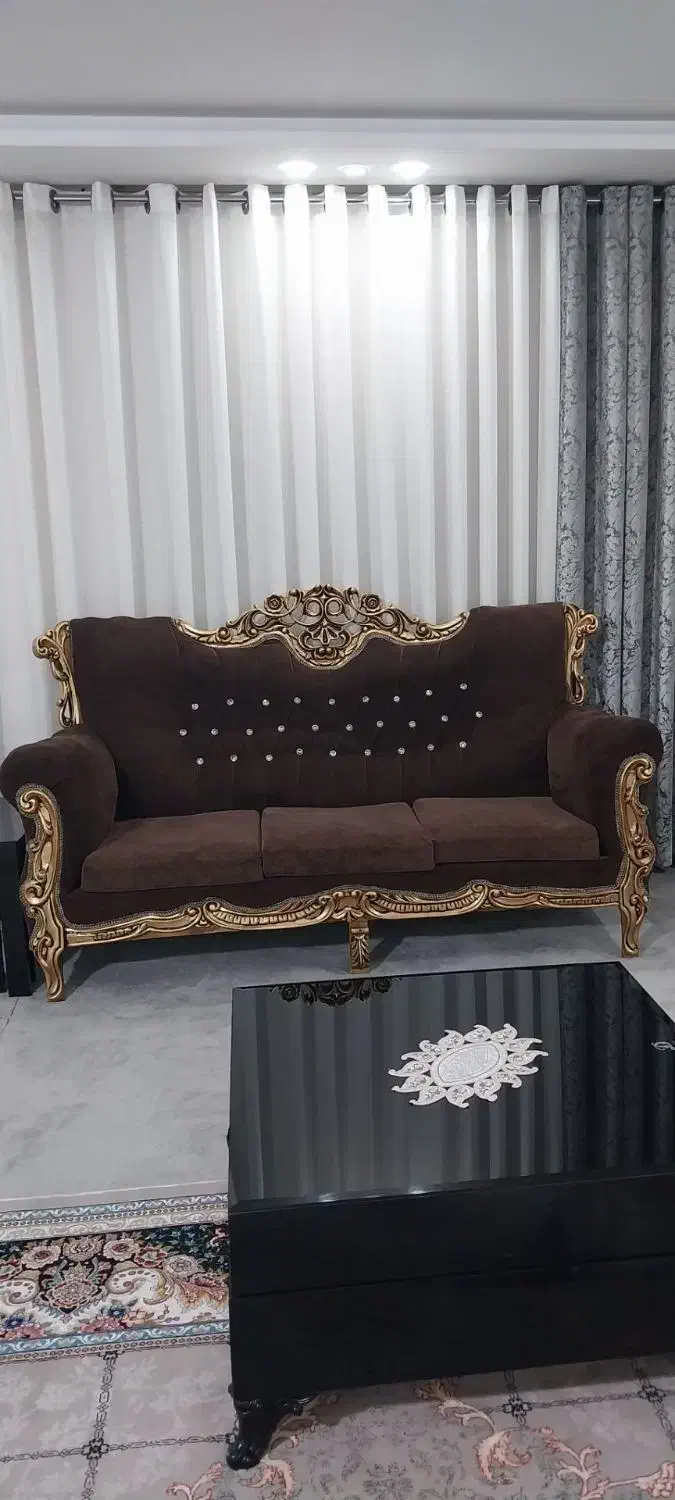 مبل 7نفره|مبلمان خانگی و میز عسلی|صائین قلعه, |دیوار