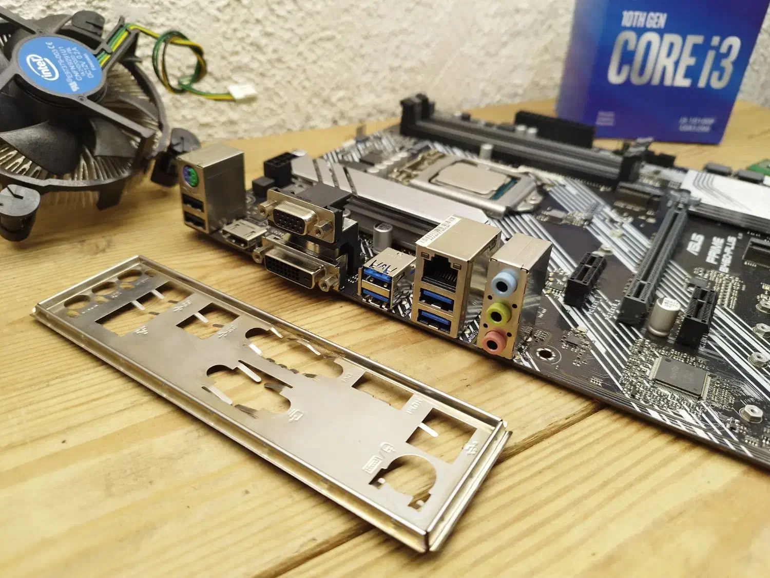 باندل گیمینگ نسل ۱۰ + رم b460 asus + 10100f درحدنو|قطعات و لوازم جانبی رایانه|تهران, شیخ هادی|دیوار