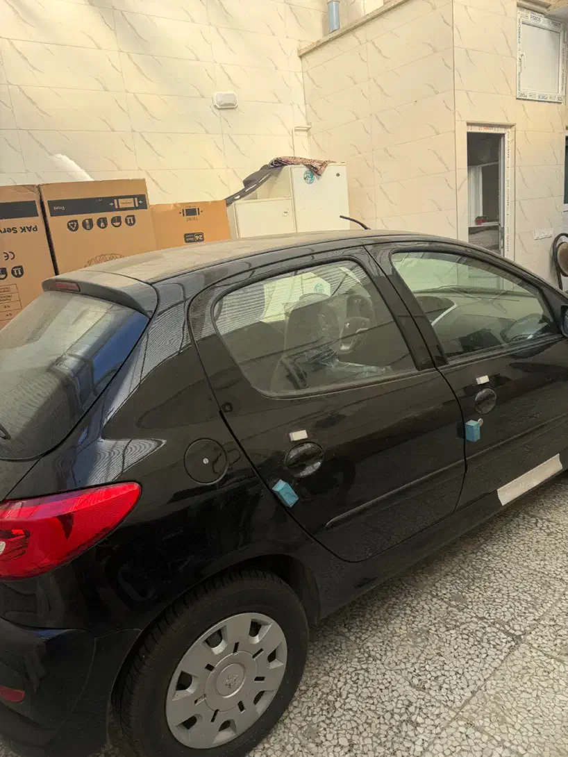 ۲۰۷ سقف فلز|خودرو سواری و وانت|شهر ری, بازار آهن|دیوار