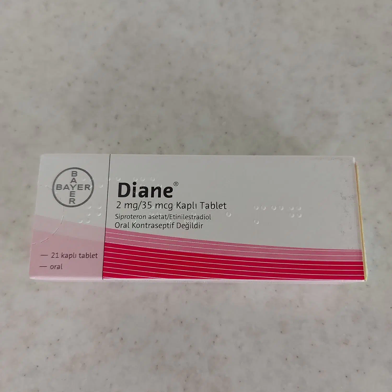 قرص دیان ۳۵ Diane 35|پزشکی|اندیشه, اندیشه فاز ۲|دیوار
