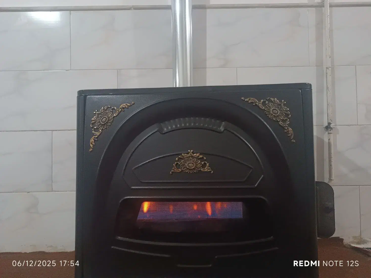 بخار جنرال|بخاری، هیتر، شومینه|قم, قلعه کامکار|دیوار