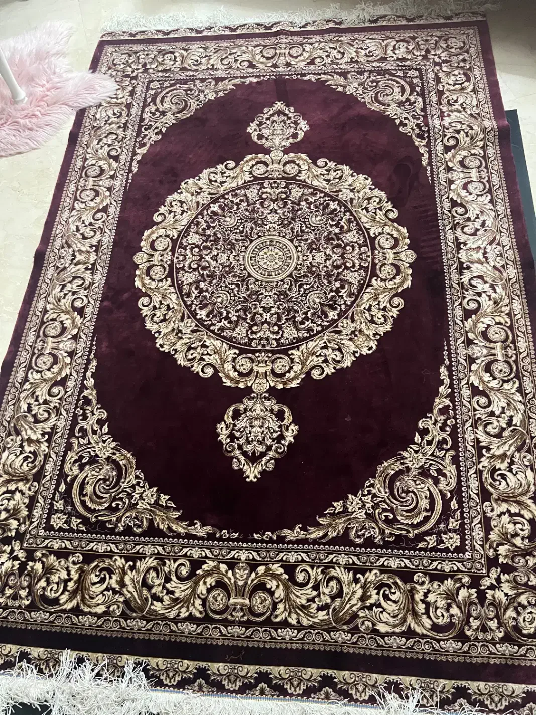 فرش ابریشم ماشینی|فرش|تهران, ولنجک|دیوار