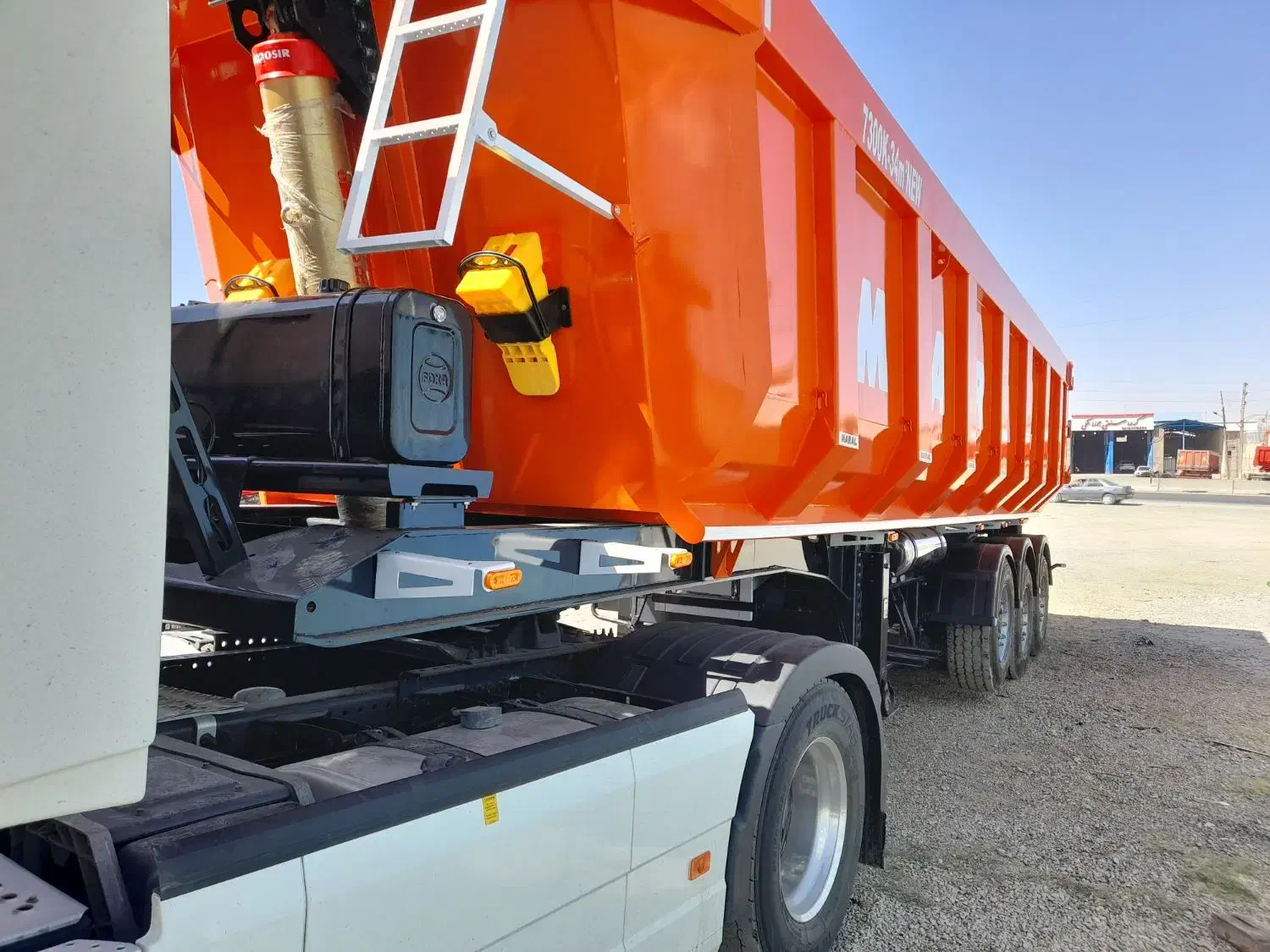 تیغه کانتینر کش وکمپرس|خودرو سنگین|کرمانشاه, |دیوار