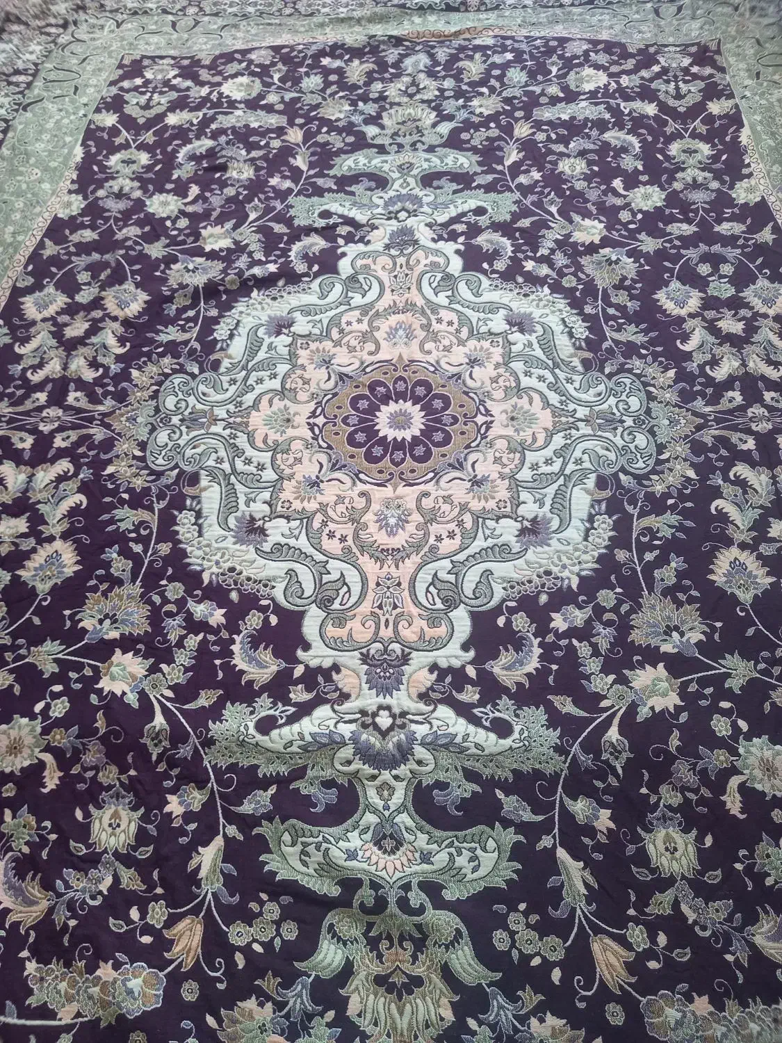 یک تخته رو فرشی ۱۲ متری بافت یزد|فرش|ساری, |دیوار