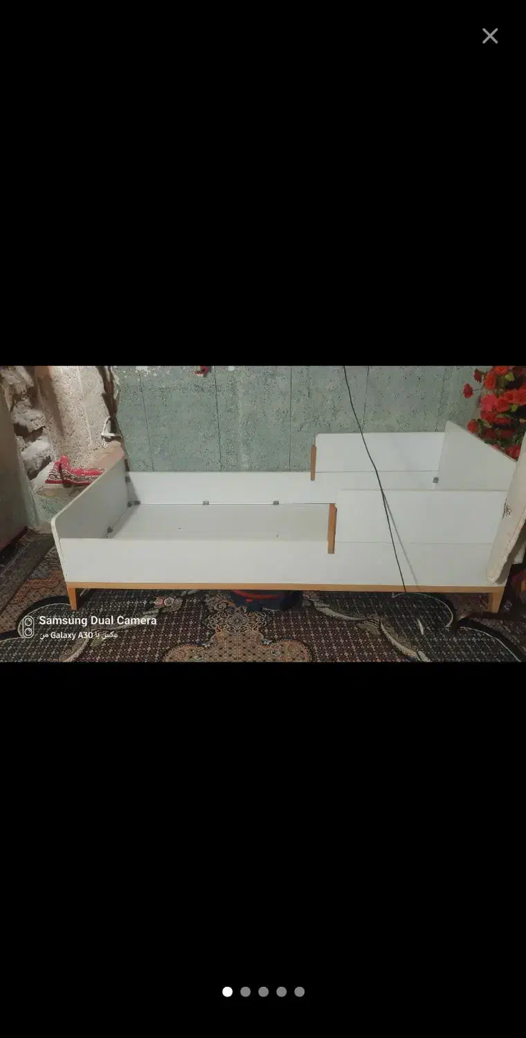 تخت خواب یک نفره|تخت و سرویس خواب|خاش, |دیوار