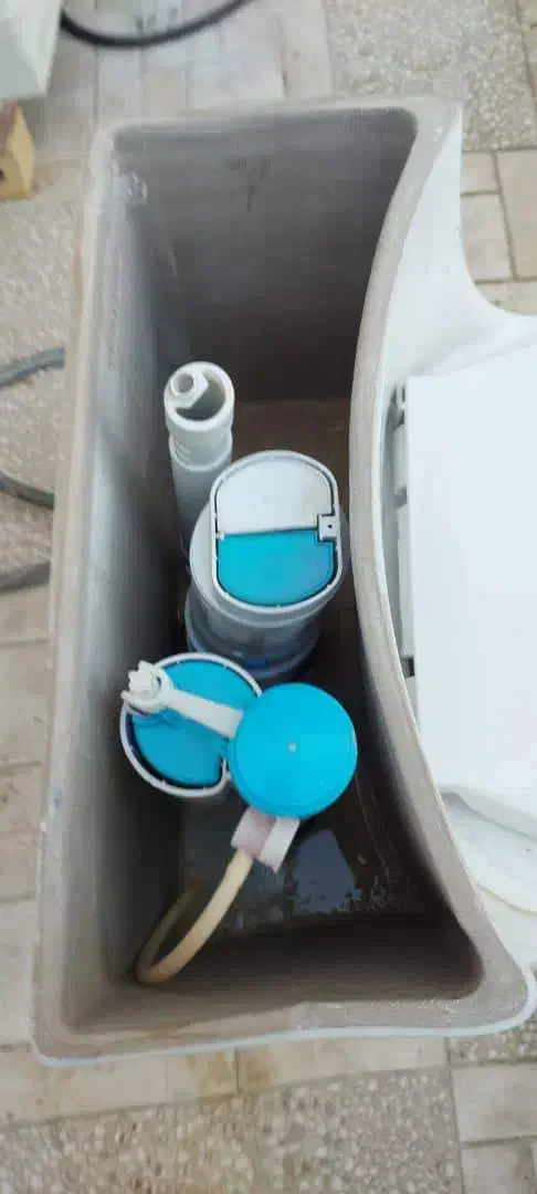 توالت فرنگی نو تمیز اصلا استفاده نشده|لوازم سرویس بهداشتی|رامهرمز, |دیوار