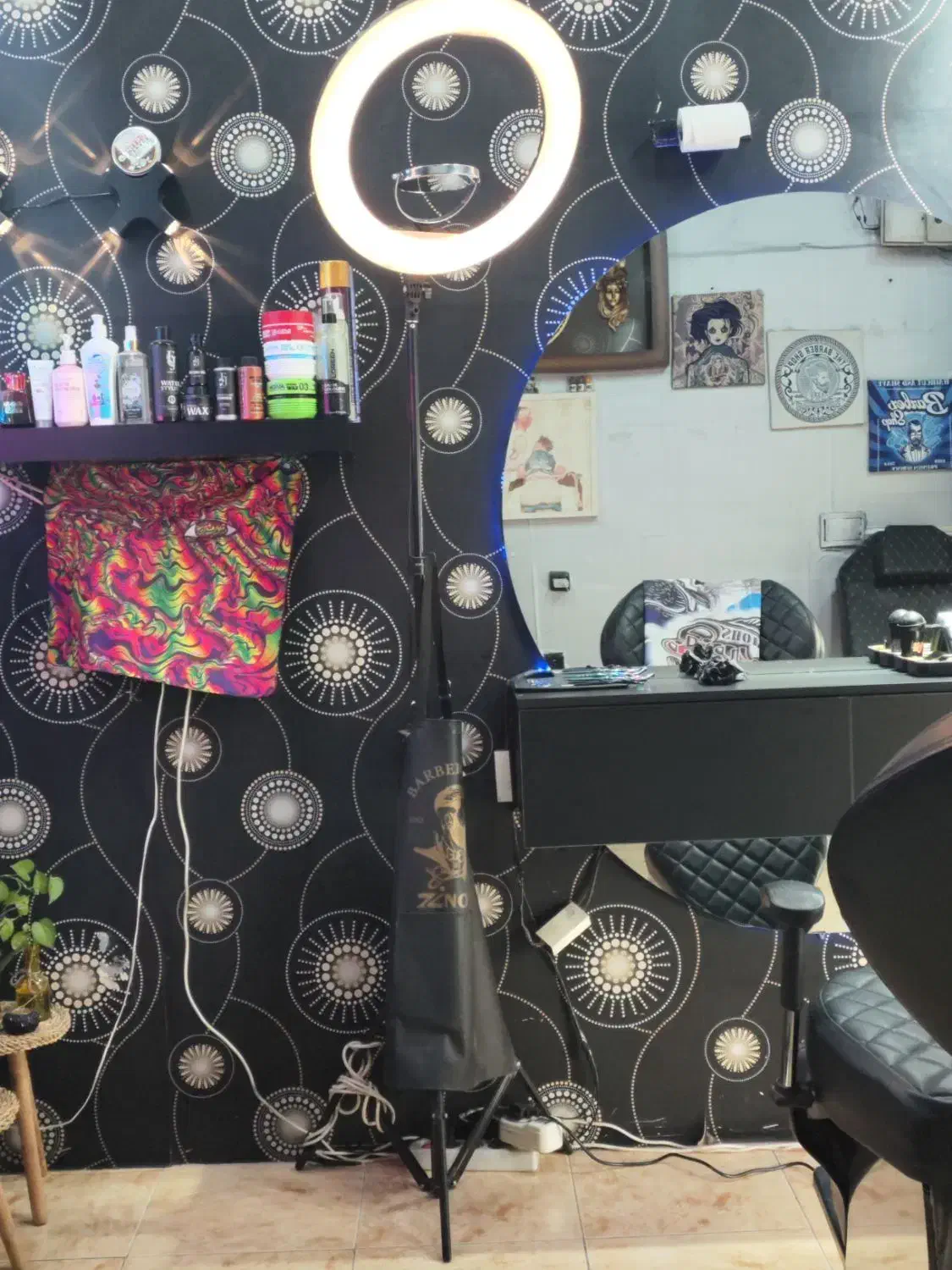 فول رینگ لایت|دوربین عکاسی و فیلم‌برداری|پاکدشت, پاکدشت (مامازند)|دیوار