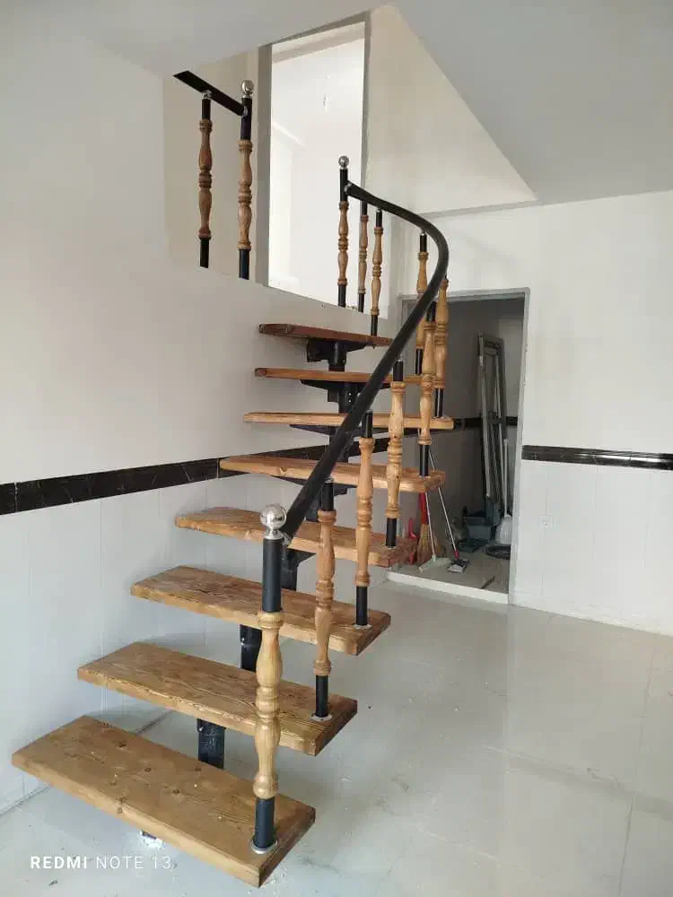 اجرایی پله آهنی و چوبی|مصالح و تجهیزات ساختمان|رشت, رودباری|دیوار