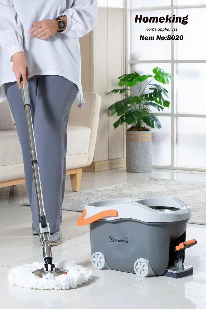 سطل و تی شور پدالی چرخشی|لوازم نظافت|مشهد, زمرد|دیوار