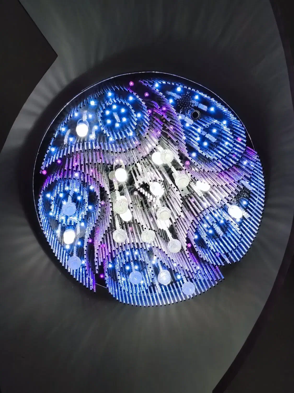 لوستر کریستال|لوستر و چراغ آویز|مبارکه, |دیوار