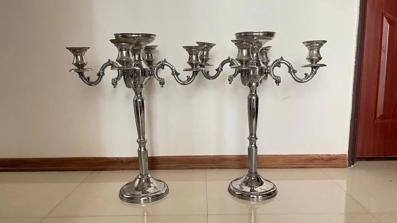 شمعدان کنار سالنی|صنایع دستی و سایر لوازم تزئینی|مشهد, هنرستان|دیوار