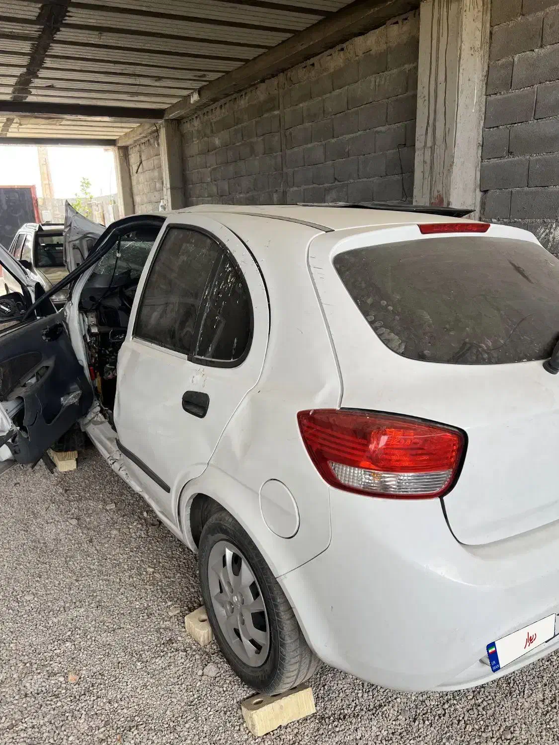 تیبا 2 تصادفی مدل1400|خودرو سواری و وانت|یاسوج, |دیوار