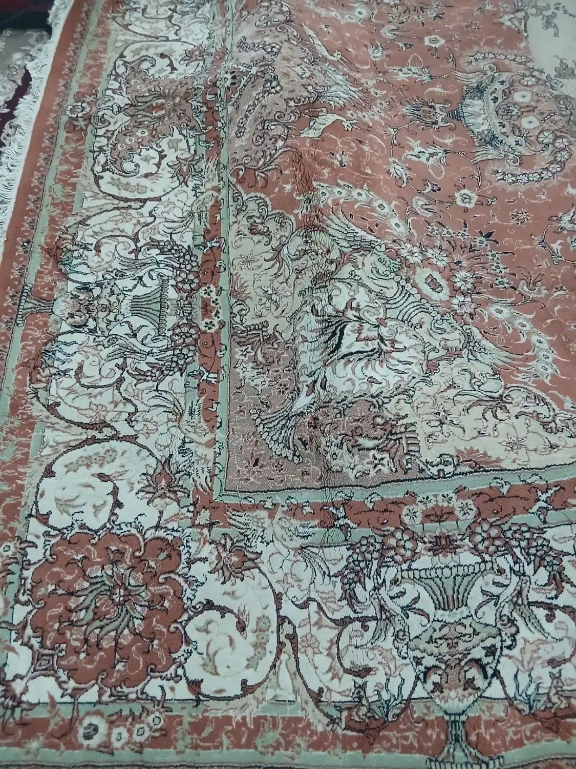 فرش ۱۲ متری|فرش|تبریز, |دیوار