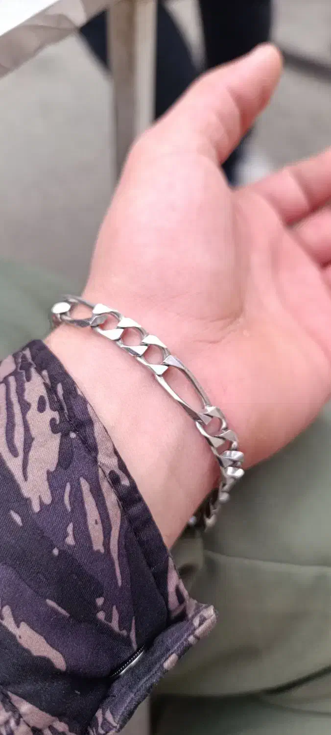 دستبند نقره ایتالیایی|جواهرات|سنندج, |دیوار