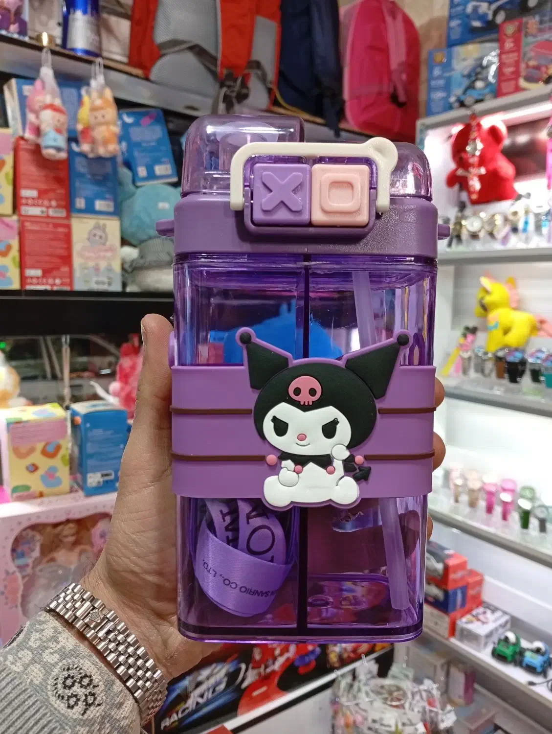 قمقمه دو مخزن کرومی لبوبو|ظروف نگهدارنده، پلاستیکی، یکبارمصرف|مشهد, شهید بهشتی|دیوار