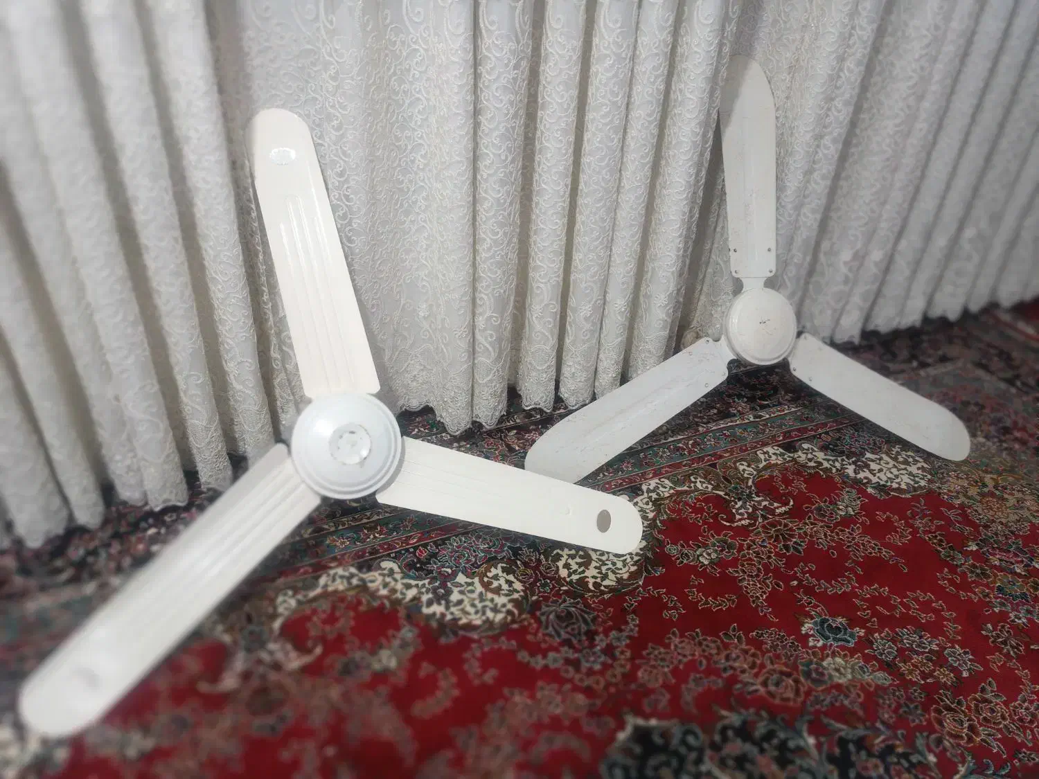 پنکه سقفی دوعدد|پنکه و تصفیه‌کنندهٔ هوا|شوش, |دیوار