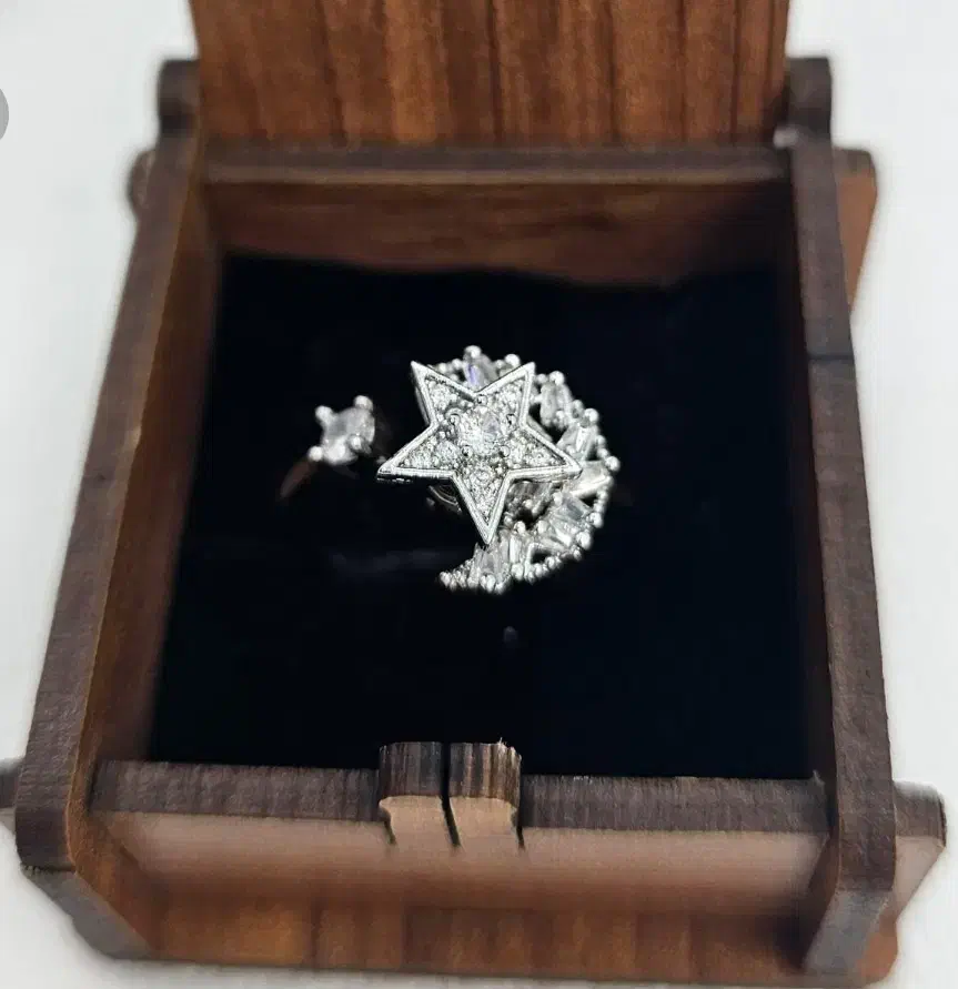 انگشتر اسپینری ماه ستاره (چرخشی)|بدلیجات|اصفهان, نقش جهان|دیوار