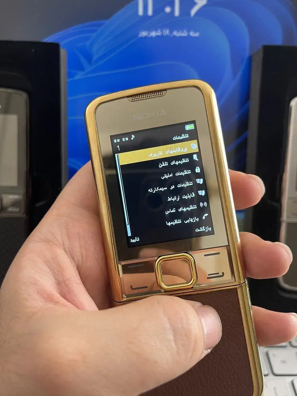 نوکیا 8800 لوکس کشویی لاکچری گوشی کلکسیونی آکبند|موبایل|کرج, گلشهر|دیوار