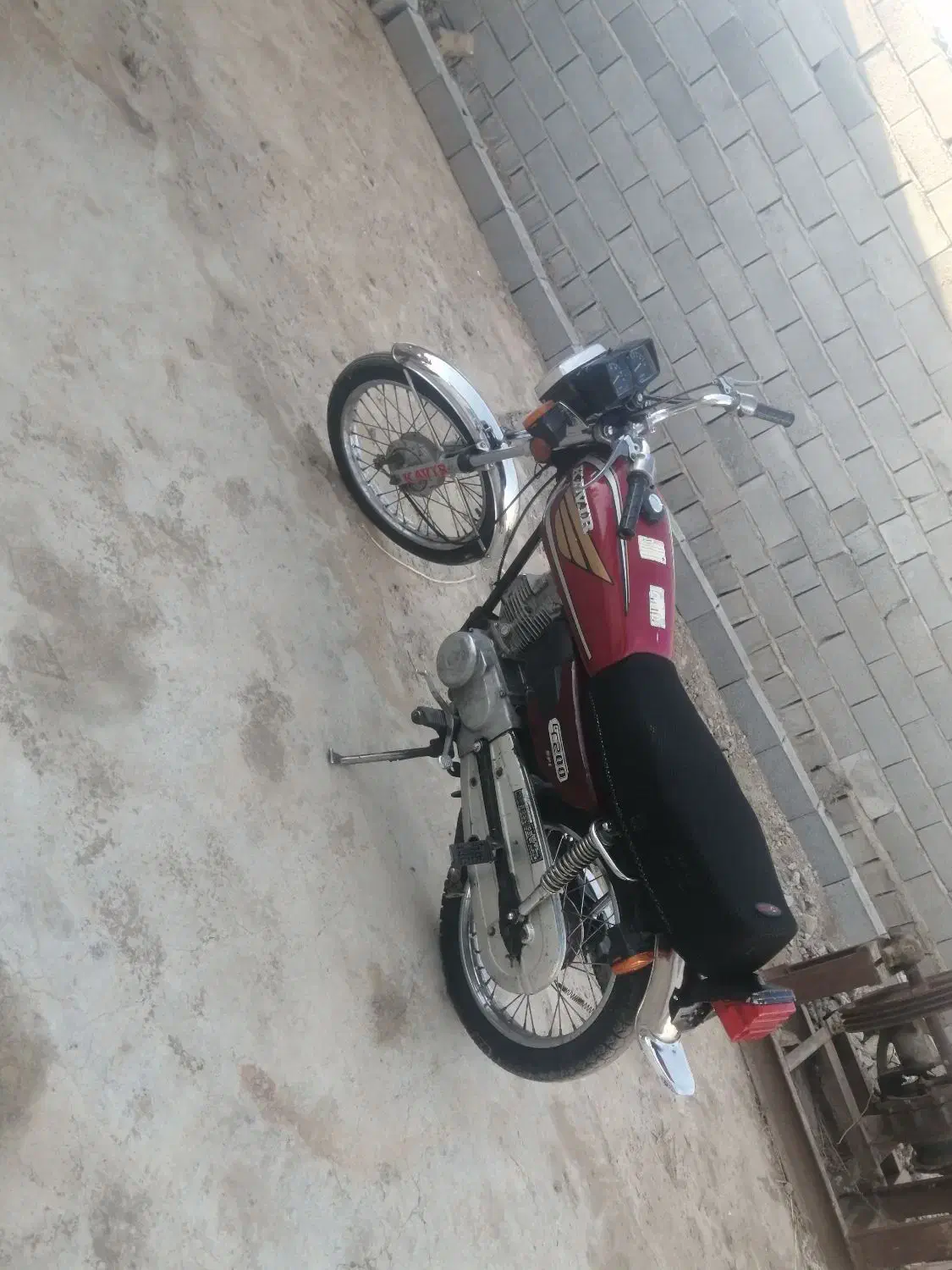 موتور مزائده 150 وحشی|موتورسیکلت|کلاله, |دیوار